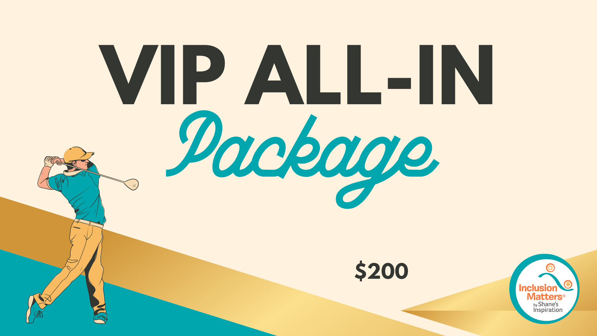 VIP All-In Package for Golfers